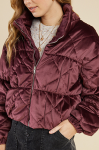 Cosmic Quilted Coat
