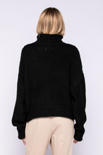 Load image into Gallery viewer, Warm Me Up Sweater Black