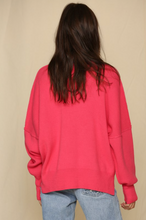 Load image into Gallery viewer, Both Ways Sweater Hot Pink