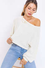 Load image into Gallery viewer, Perfect One Crop Sweater Top
