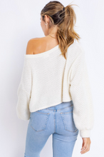 Load image into Gallery viewer, Perfect One Crop Sweater Top