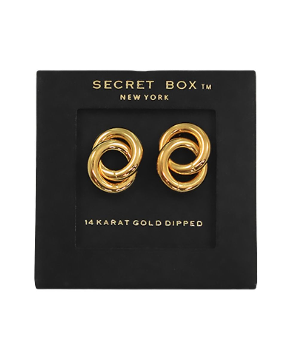 Dipped In Gold Studs