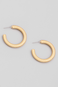 Scaled In Earrings