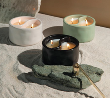 Load image into Gallery viewer, 11 Oz Yin-Yang Palo Santo + Cade Candle
