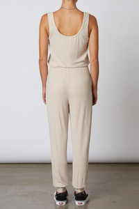 Ribbed Hacci Jumpsuit