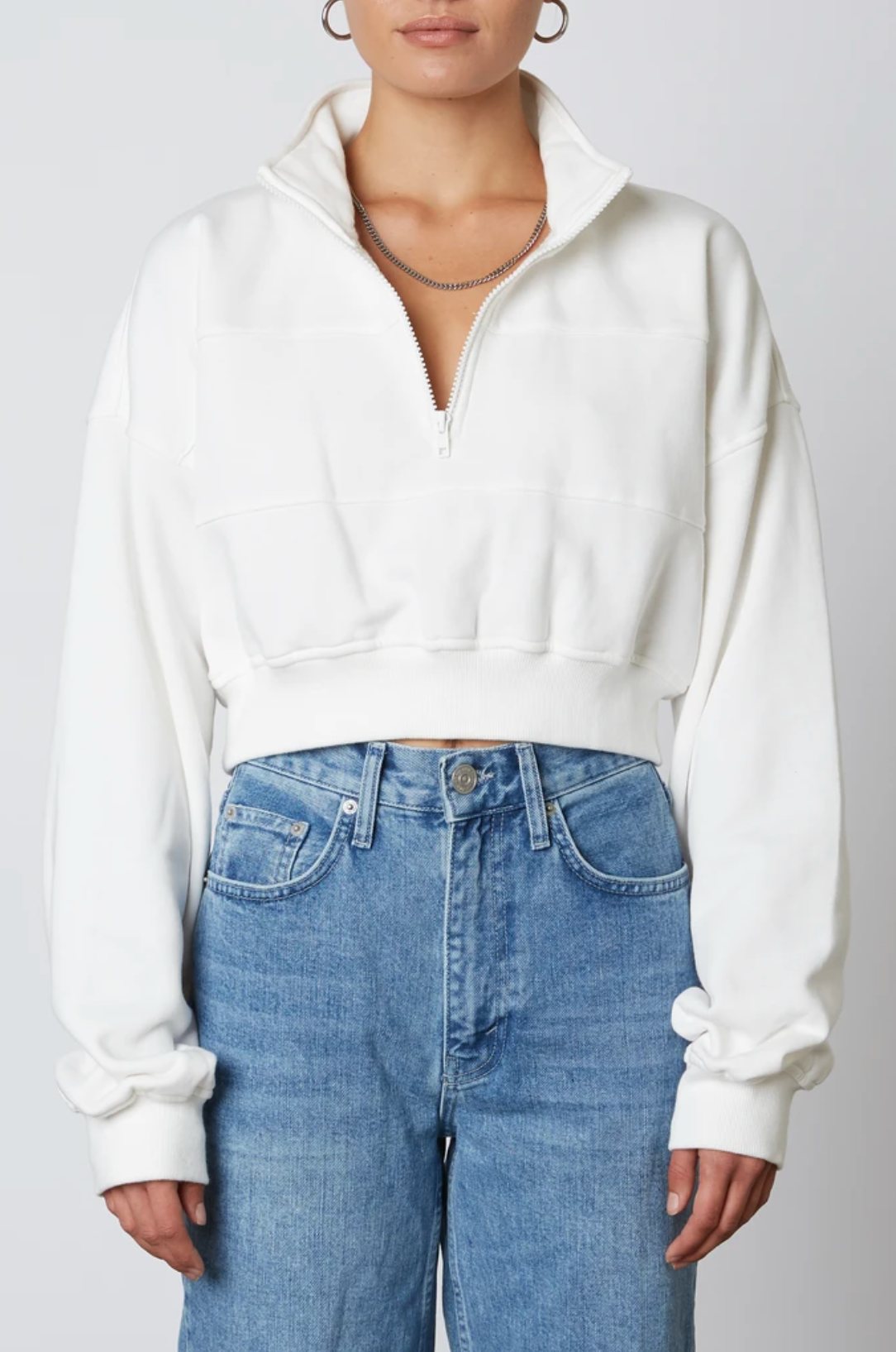 Seamed Quarter Zip