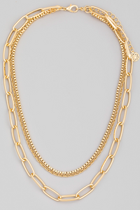 Sorted Out Layered Necklace