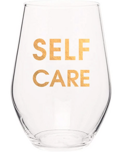 Self Care Wine Glass