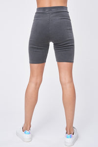 Come Through Bike Shorts Charcoal
