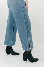Load image into Gallery viewer, Splitting Up Wide Leg Jeans
