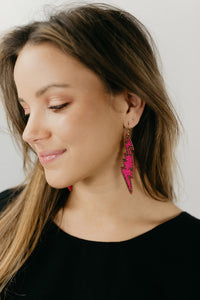 Struck Out Earrings