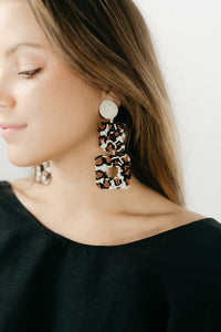 Beadwork It Tortoise Earrings