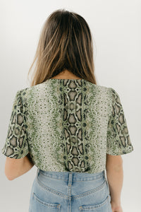 Green Snake Rodeo Bodysuit