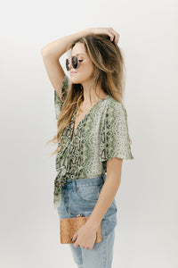 Green Snake Rodeo Bodysuit