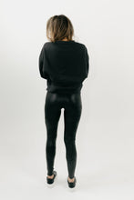 Load image into Gallery viewer, Spanx Faux Leather Side Stripe Leggings