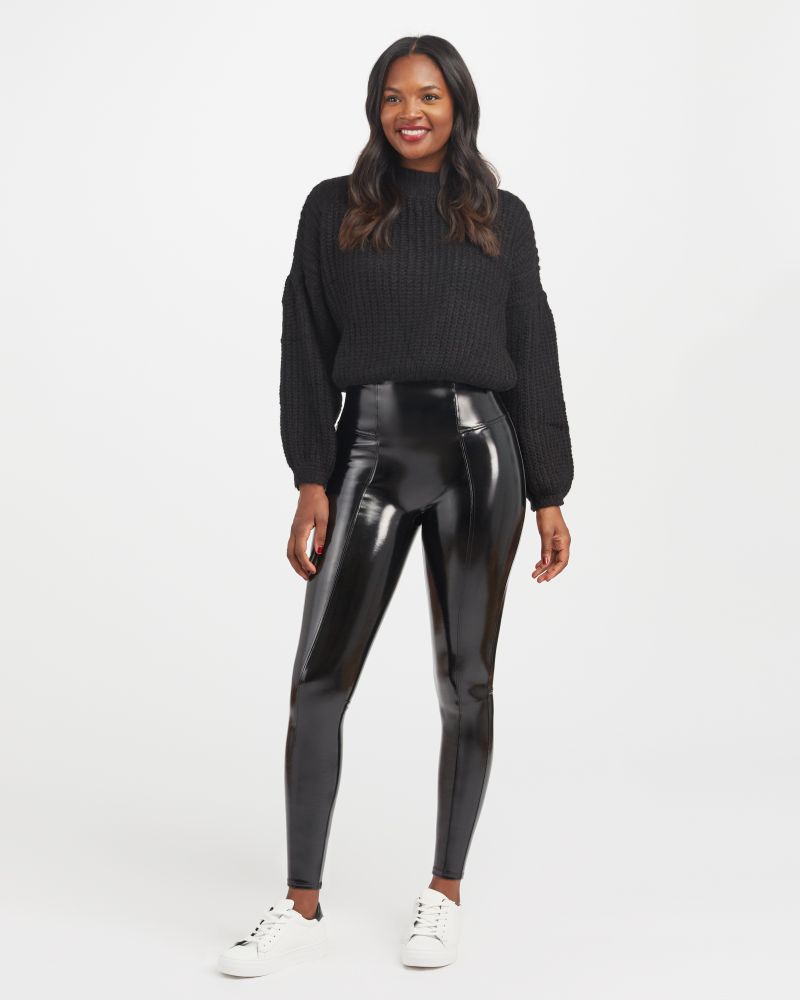 Patent Faux Leather Leggings