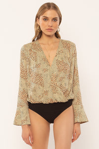 Aja Woven Bodysuit