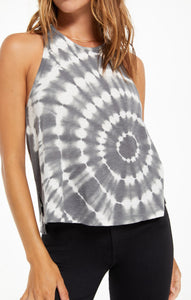 Astra Spiral Tie-Dye Tank