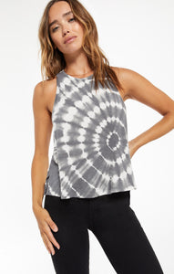 Astra Spiral Tie-Dye Tank