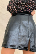 Load image into Gallery viewer, Holding Onto A Dream Coated Mini Skirt