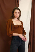 Load image into Gallery viewer, Moving Fast Top Brown