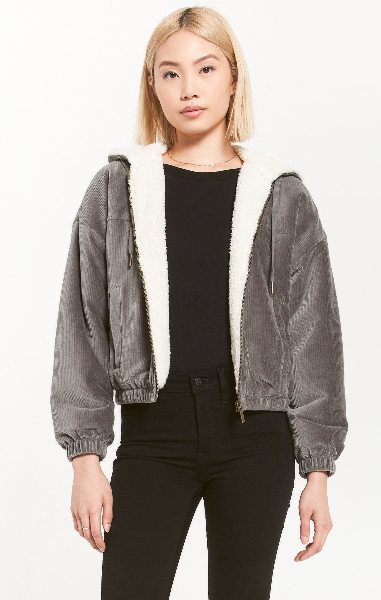 Camille Cord Bomber