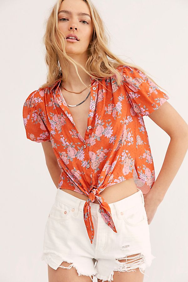 Celia Printed Blouse
