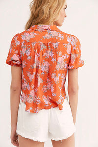 Celia Printed Blouse
