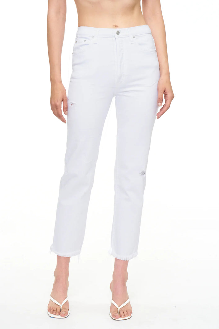 Charlie High Rise Straight Blanca Vintage