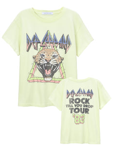 Def Leppard Rock Til You Drop Tee