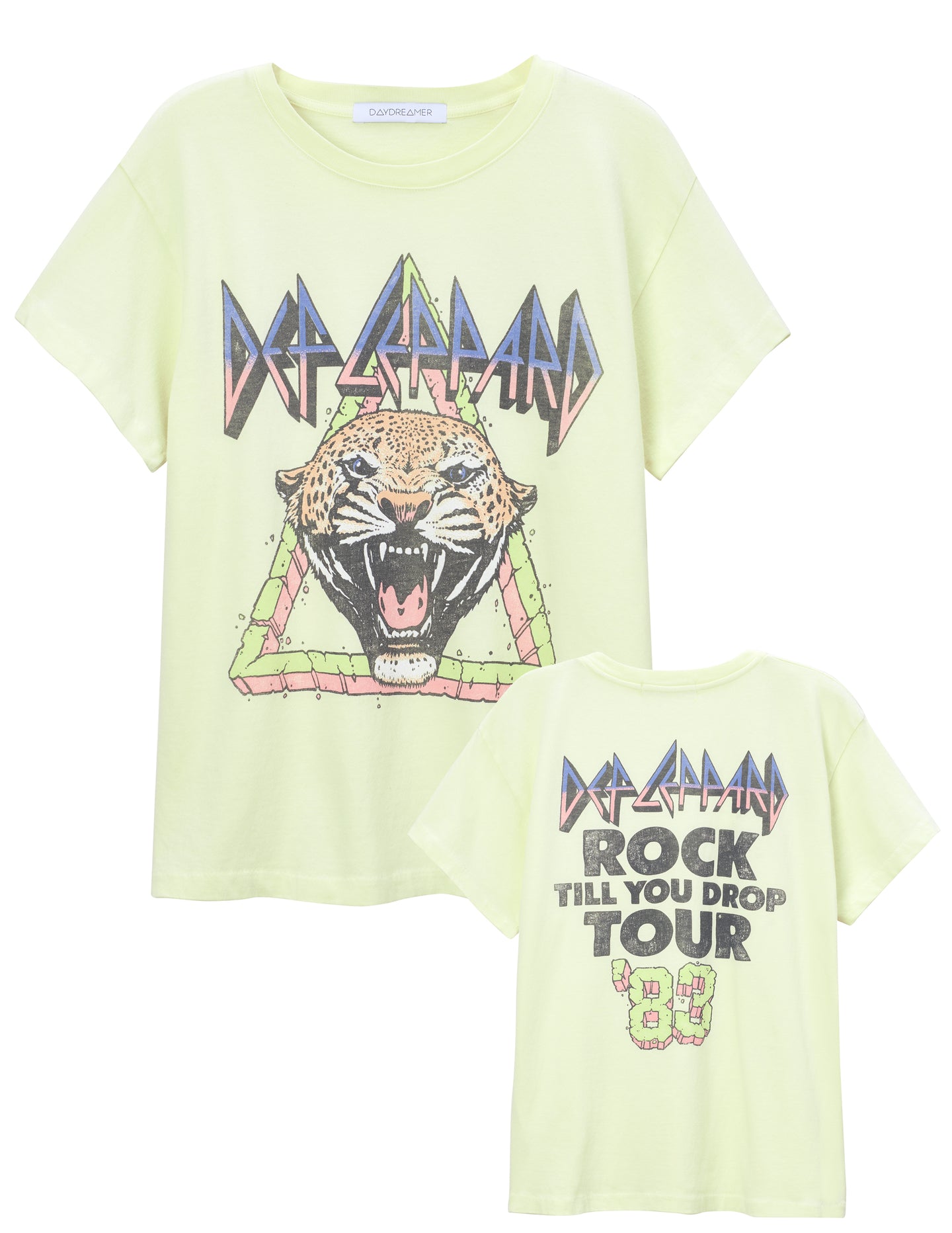 Def Leppard Rock Til You Drop Tee