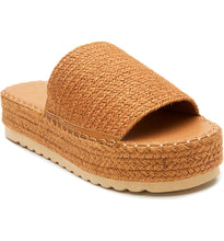 Load image into Gallery viewer, Del Mar Platform Slide Sandal Terracotta