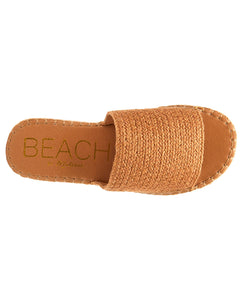 Del Mar Platform Slide Sandal Terracotta