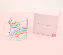 Load image into Gallery viewer, Emotional Rollercoaster Clear Glass Mug