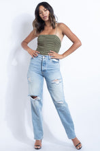 Load image into Gallery viewer, Zipped Up Bodysuit Sage