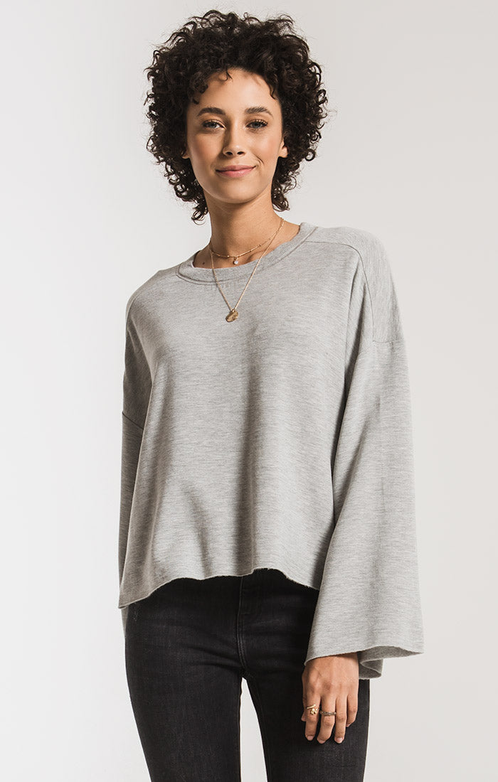 The Premium Fleece Flare Pullover