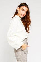 Load image into Gallery viewer, Mock Up Sweater Ivory