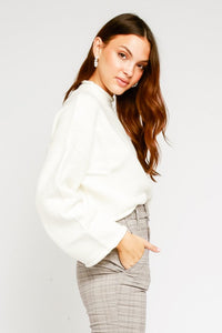 Mock Up Sweater Ivory