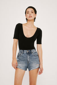 Kylee High Rise Cuffed Shorts