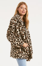 Load image into Gallery viewer, The Leopard Sherpa Teddy Bear Coat