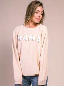Mama Corded Sweatshirt