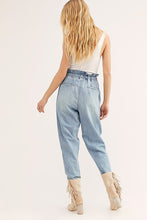 Load image into Gallery viewer, Margate Pleated Denim Trouser