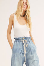 Load image into Gallery viewer, Margate Pleated Denim Trouser