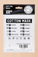 Load image into Gallery viewer, Want Both Paisley Mask Black