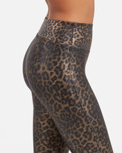 Load image into Gallery viewer, Spanx Metallic Leopard Legging