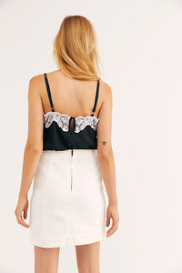 Modern Femme Denim Mini White