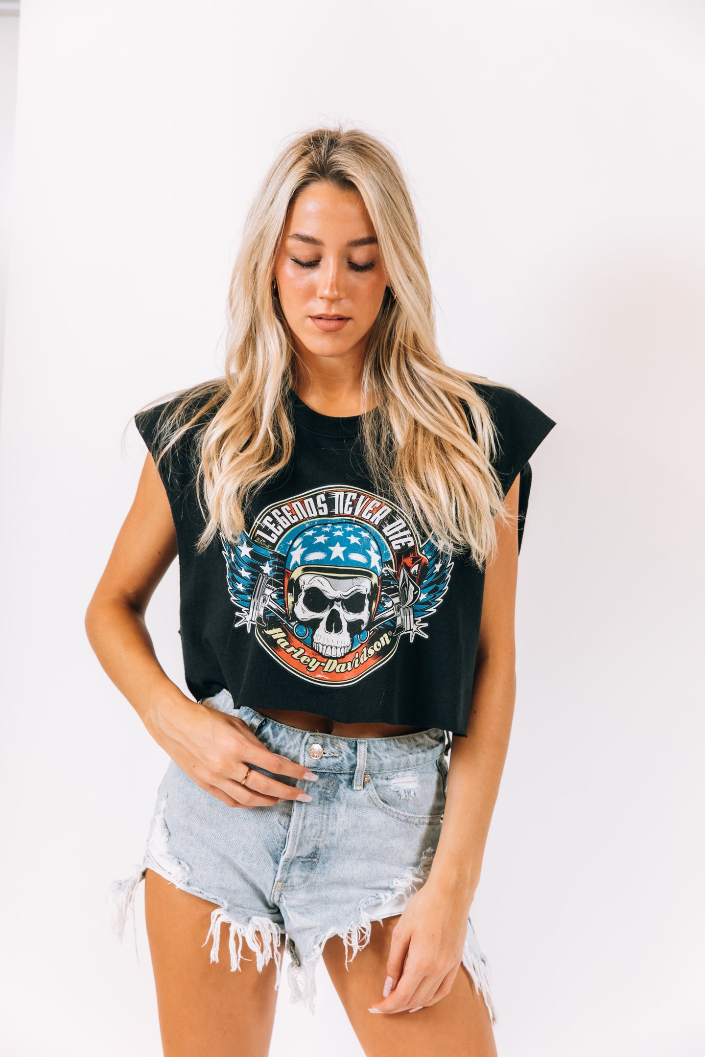 Legends Never Die Harley Tank