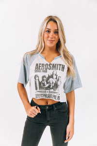 Aerosmith Crop Tee