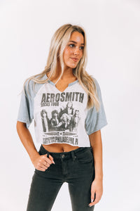Aerosmith Crop Tee