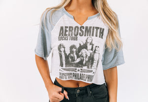 Aerosmith Crop Tee